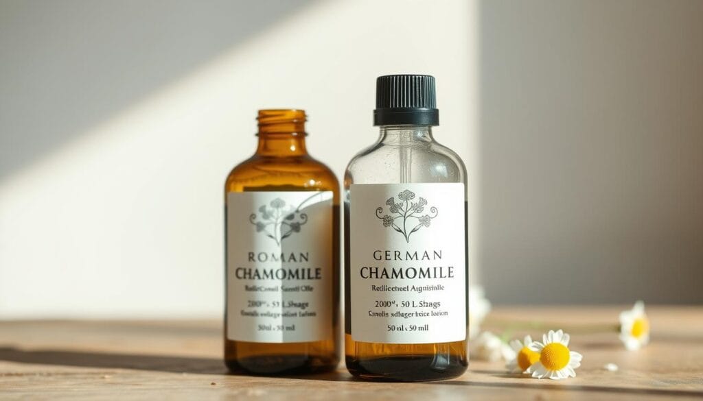 Roman and German Chamomile Essential Oils